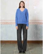 Pull Perrine bleu