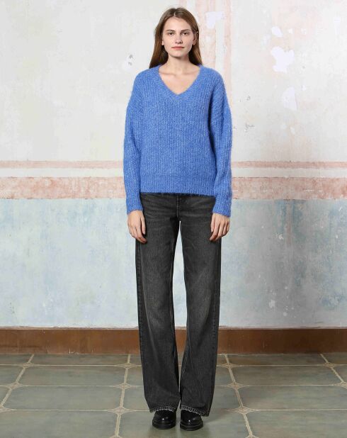 Pull Perrine bleu