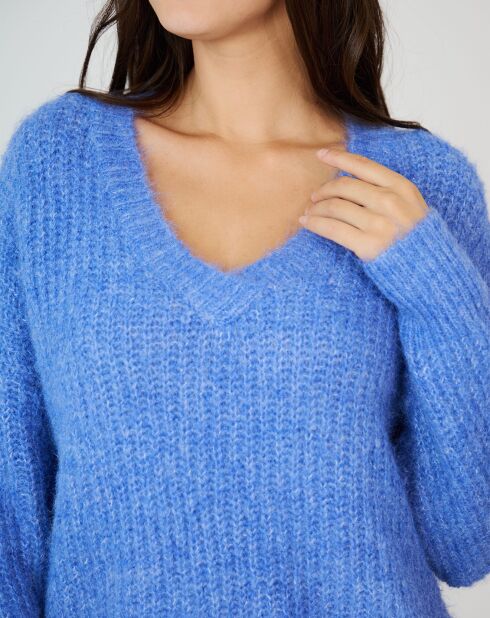 Pull Perrine bleu