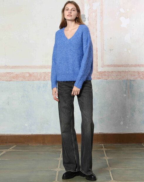Pull Perrine bleu