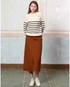 Jupe Roxanne marron