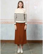 Jupe Roxanne marron