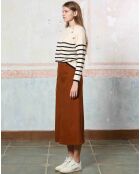 Jupe Roxanne marron