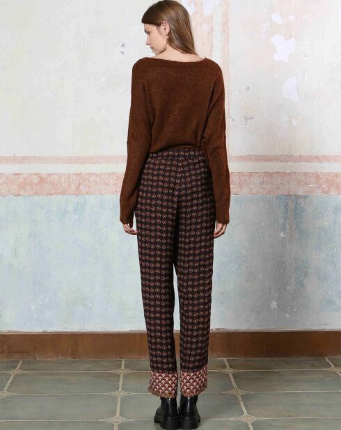 Pull Juliette marron