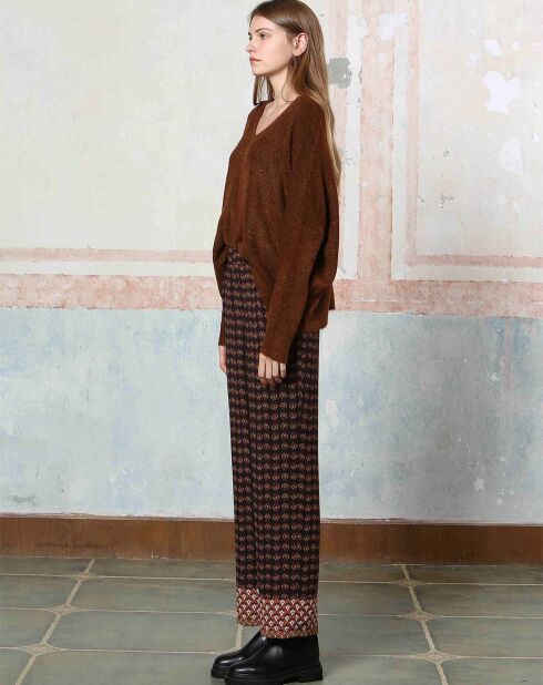 Pull Juliette marron