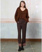 Pull Juliette marron