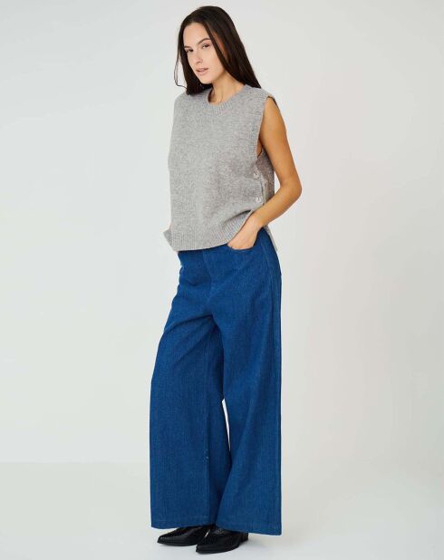 Pull Aurore gris