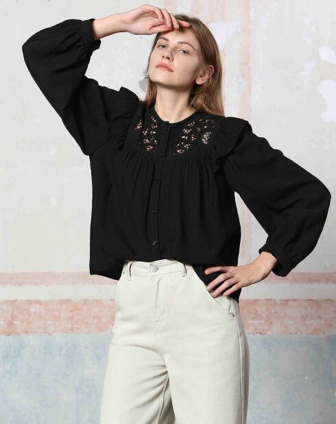 Top Sophie noir