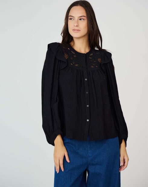 Top Sophie noir