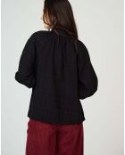 Top en Coton & Lin Sarra noir
