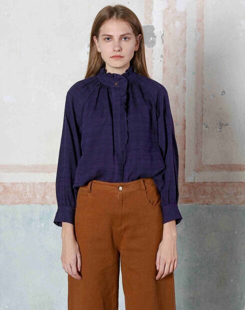 Top en Coton & Lin Sarra violet
