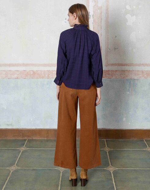 Top en Coton & Lin Sarra violet