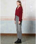 Top Justine bordeaux