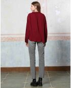 Top Justine bordeaux