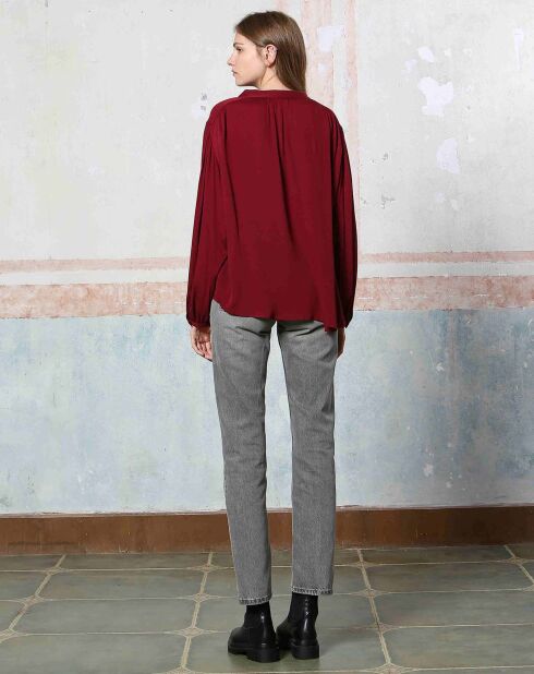 Top Justine bordeaux