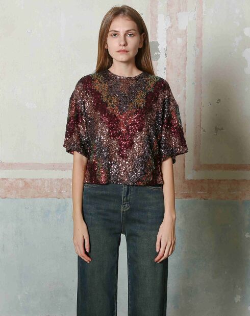 Top Alba bordeaux