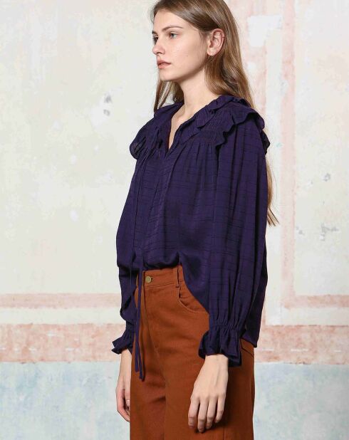 Top en Coton & Lin Inaya violet