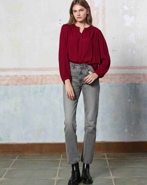 Top Céleste bordeaux