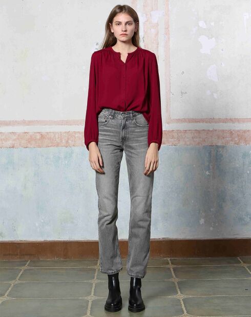 Top Céleste bordeaux