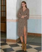 Robe Salomé beige