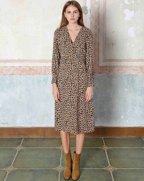 Robe Salomé beige