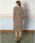 Robe Salomé beige