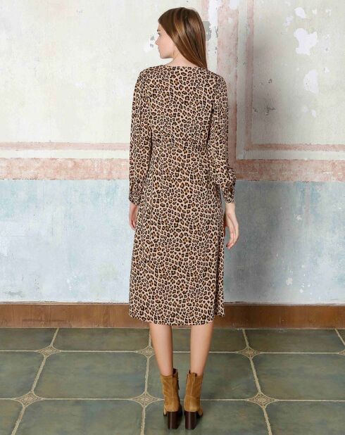Robe Salomé beige