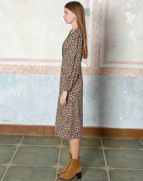 Robe Salomé beige