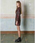 Robe Ambre bordeaux