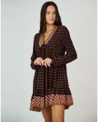 Robe Valentine marron