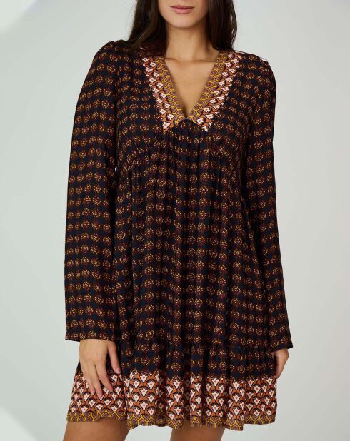 Robe Valentine marron