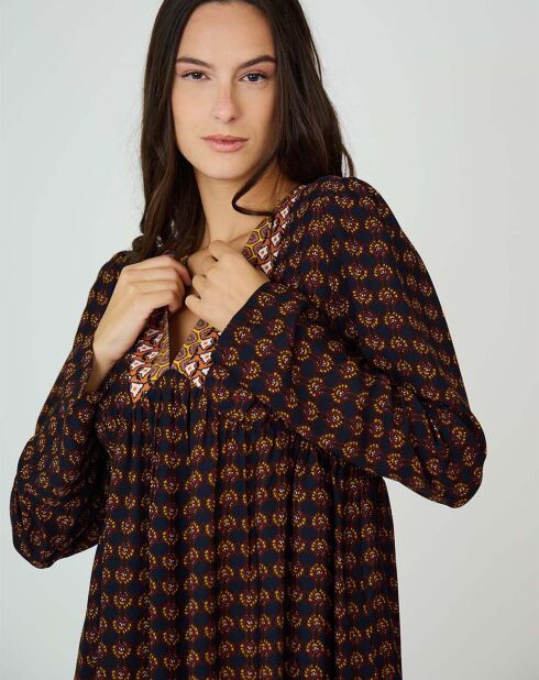 Robe Valentine marron