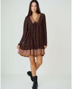 Robe Valentine marron