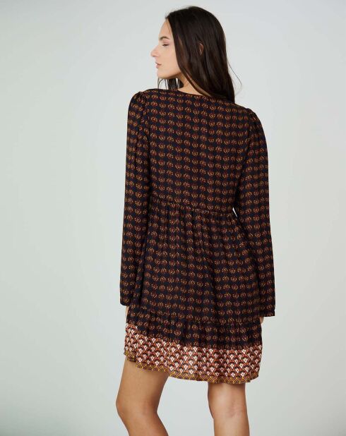 Robe Valentine marron