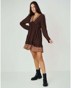 Robe Valentine marron