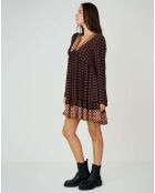 Robe Valentine marron