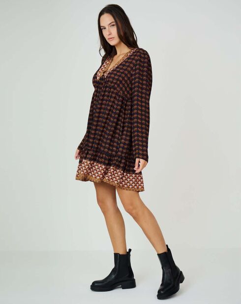 Robe Valentine marron