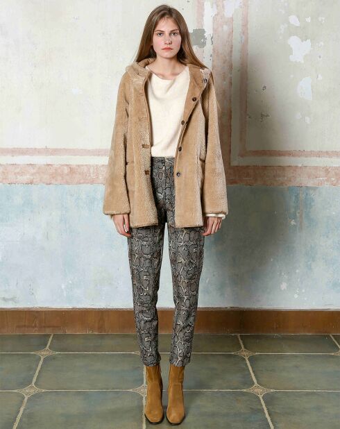 Manteau Mila beige