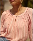 Blouse Bevin rose