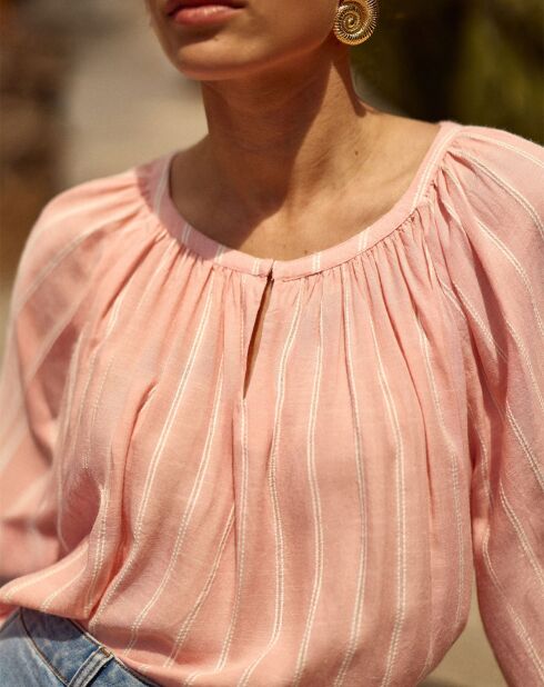 Blouse Bevin rose