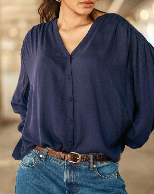 Chemise  Bolia marine