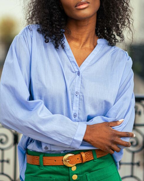 Chemise Bolia bleu ciel