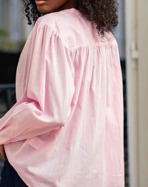 Chemise Bolia rose baby