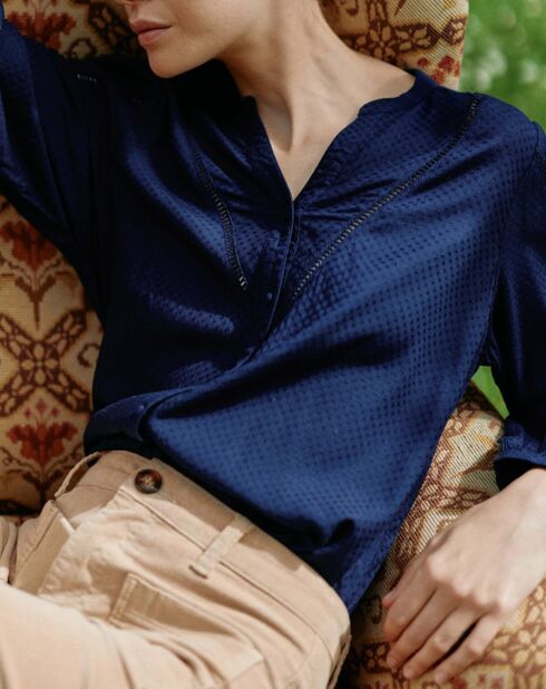 Chemise Brina marine