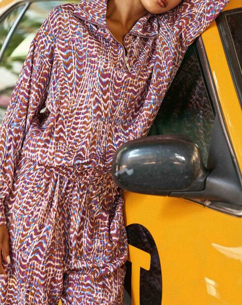 Sweat Britt zebra marron