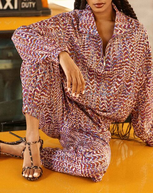 Sweat Britt zebra marron