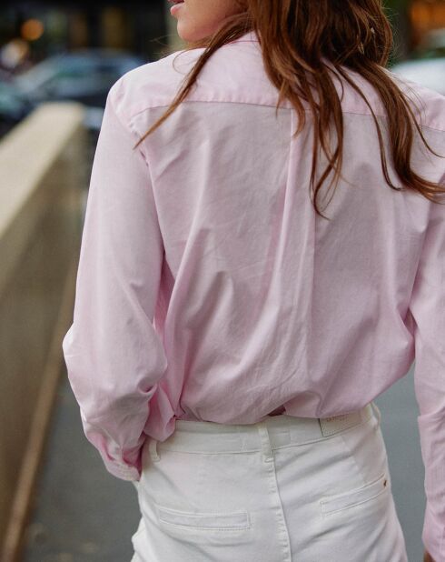 Chemise Carli rose