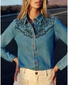 Chemise Clemence stone