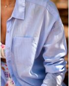 Chemise Coralia bleu ciel