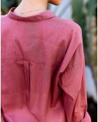 Chemise Coralia fraise des bois